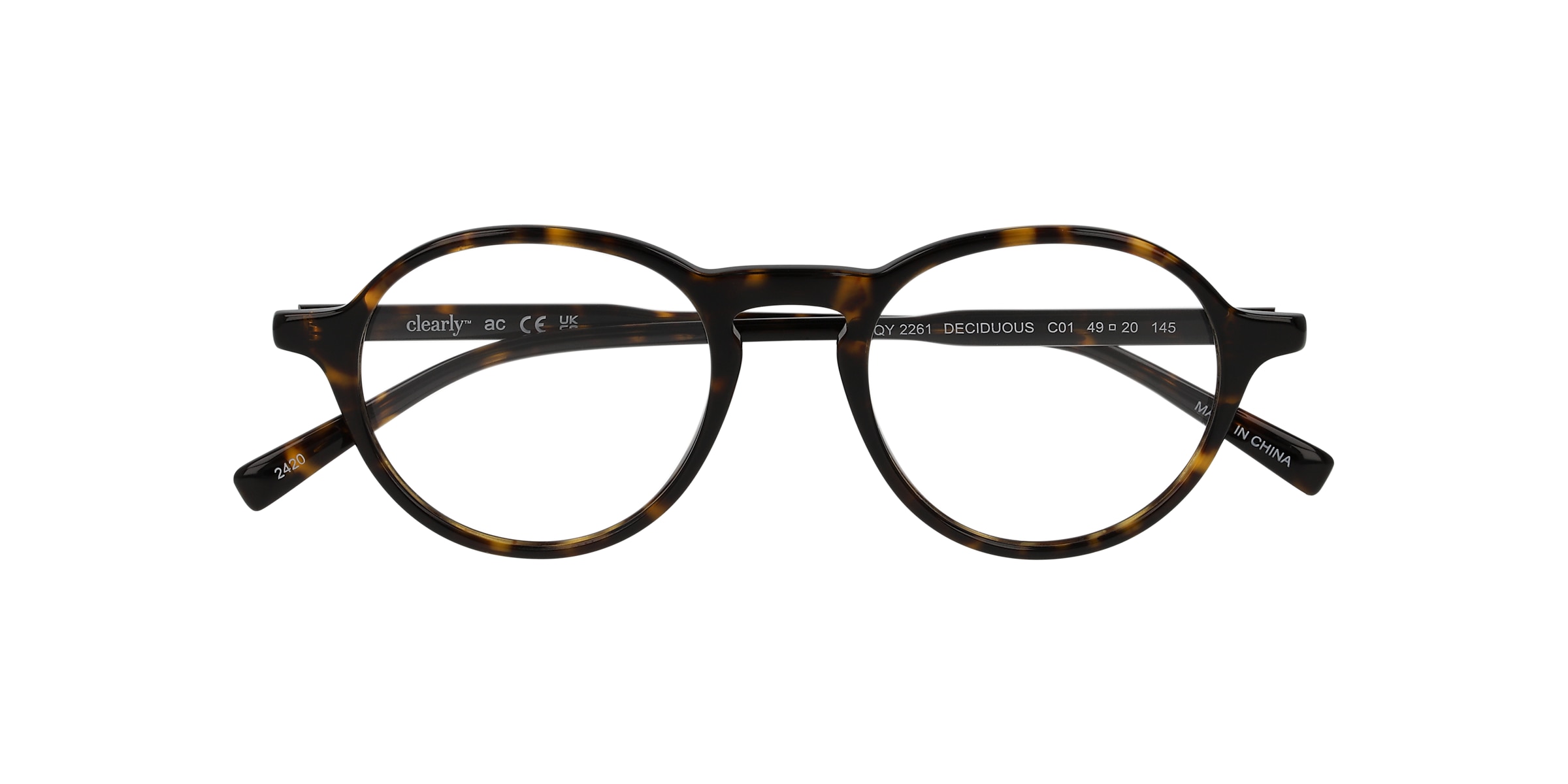 Clearly Glasses DECIDUOUS