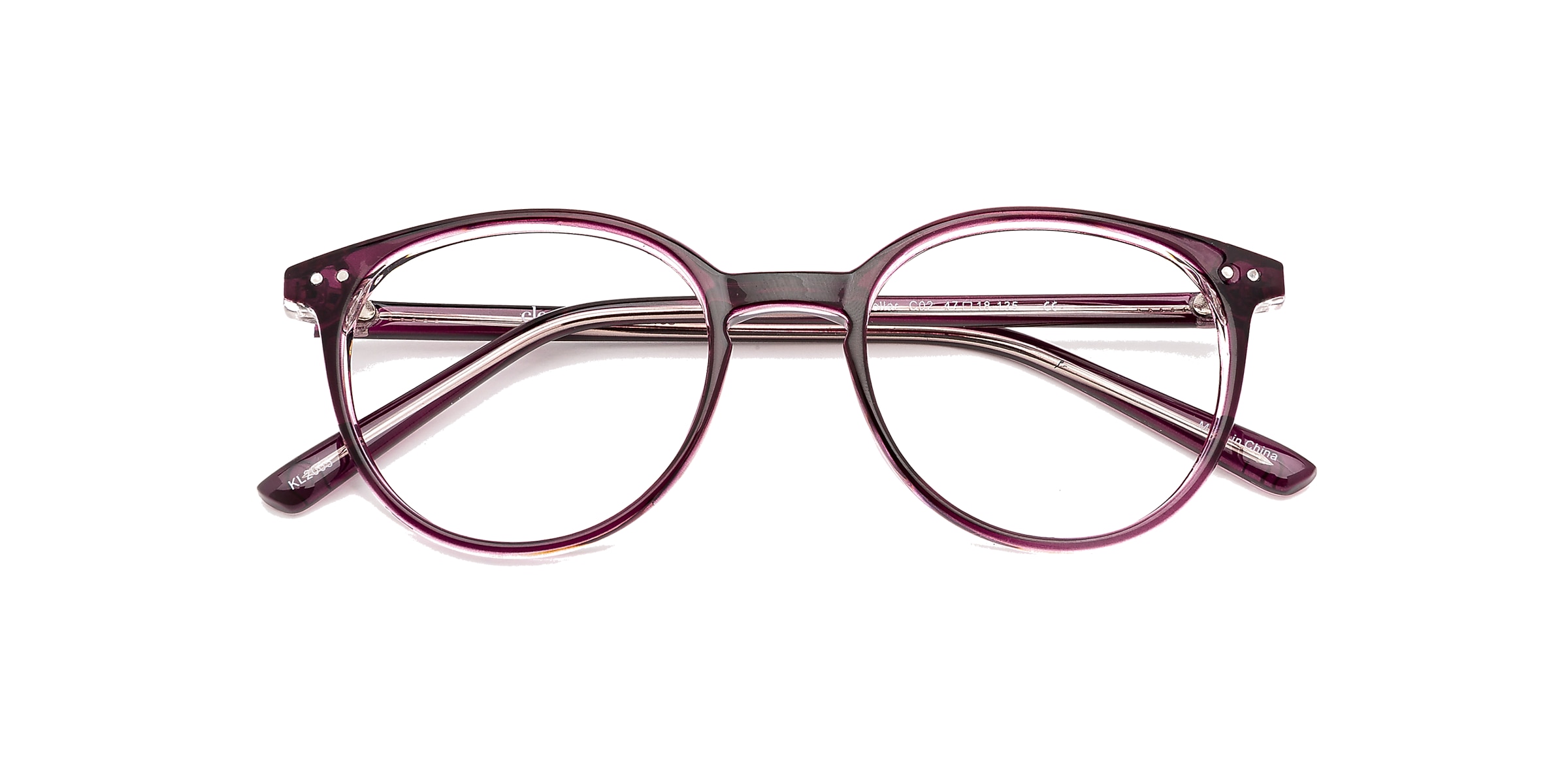 Clearly Glasses SILVER DOLLAR