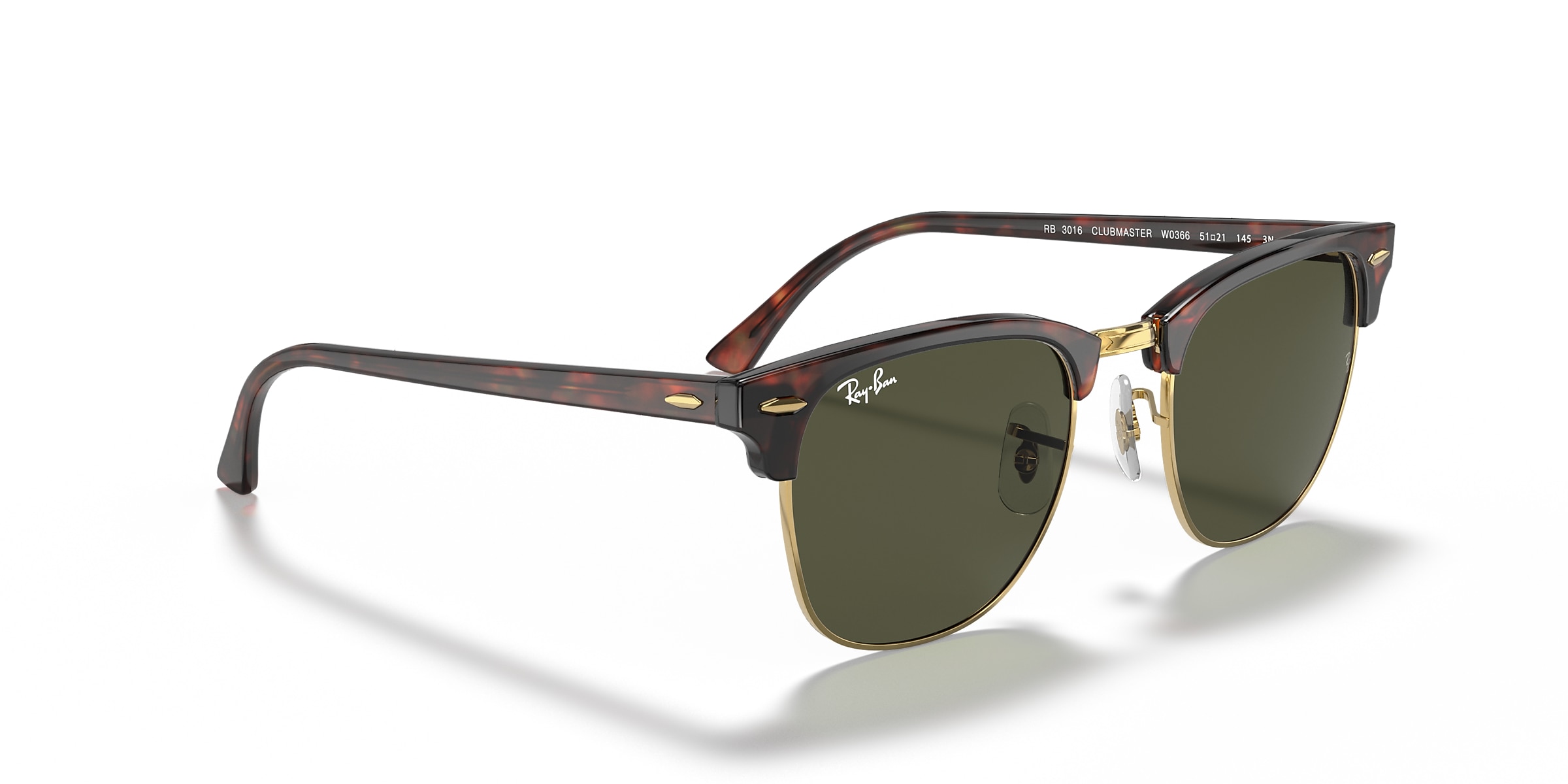 Ray-Ban Sunglasses RB3016 CLUBMASTER CLASSIC