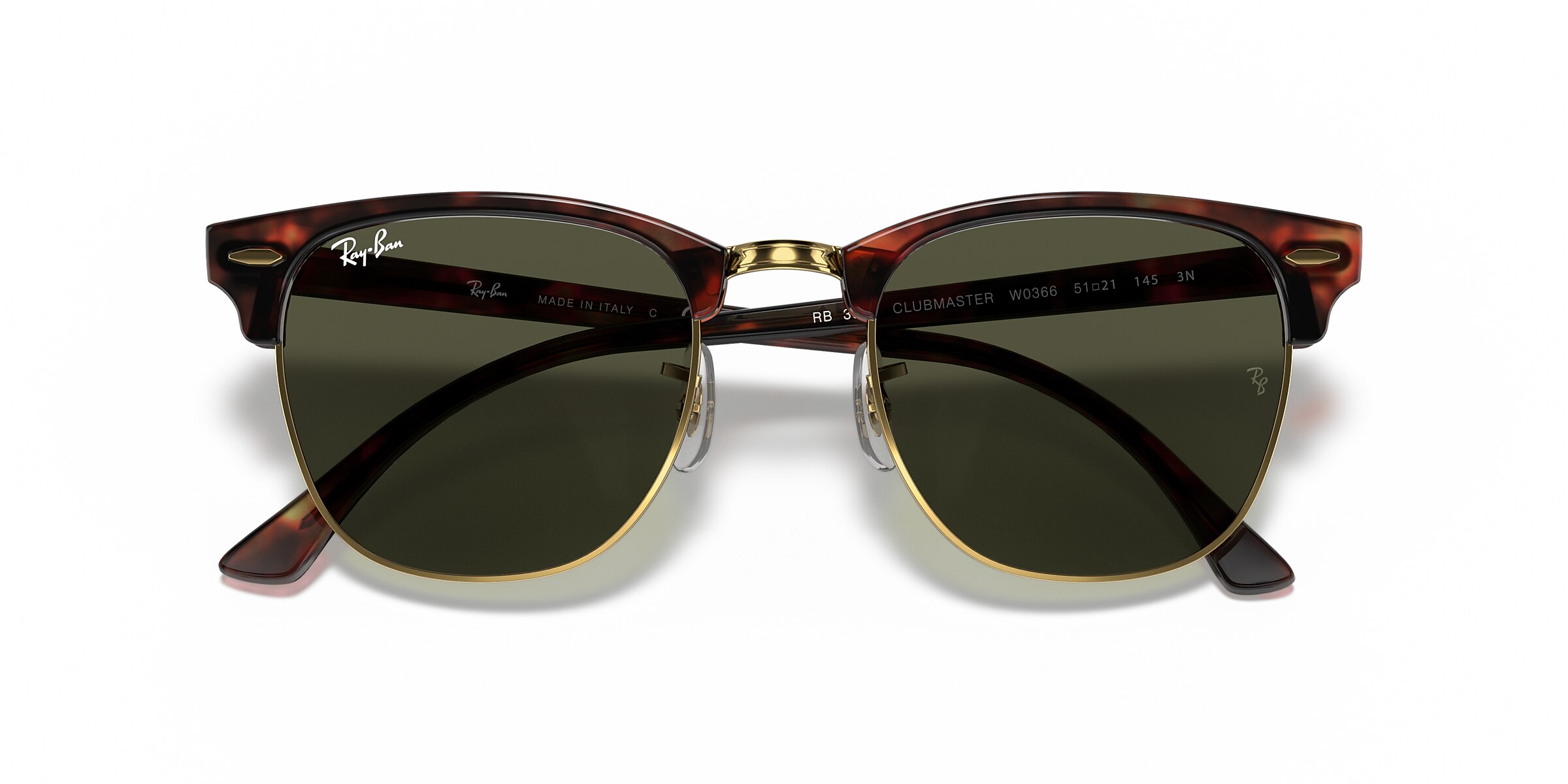 Ray-Ban Sunglasses RB3016 CLUBMASTER CLASSIC