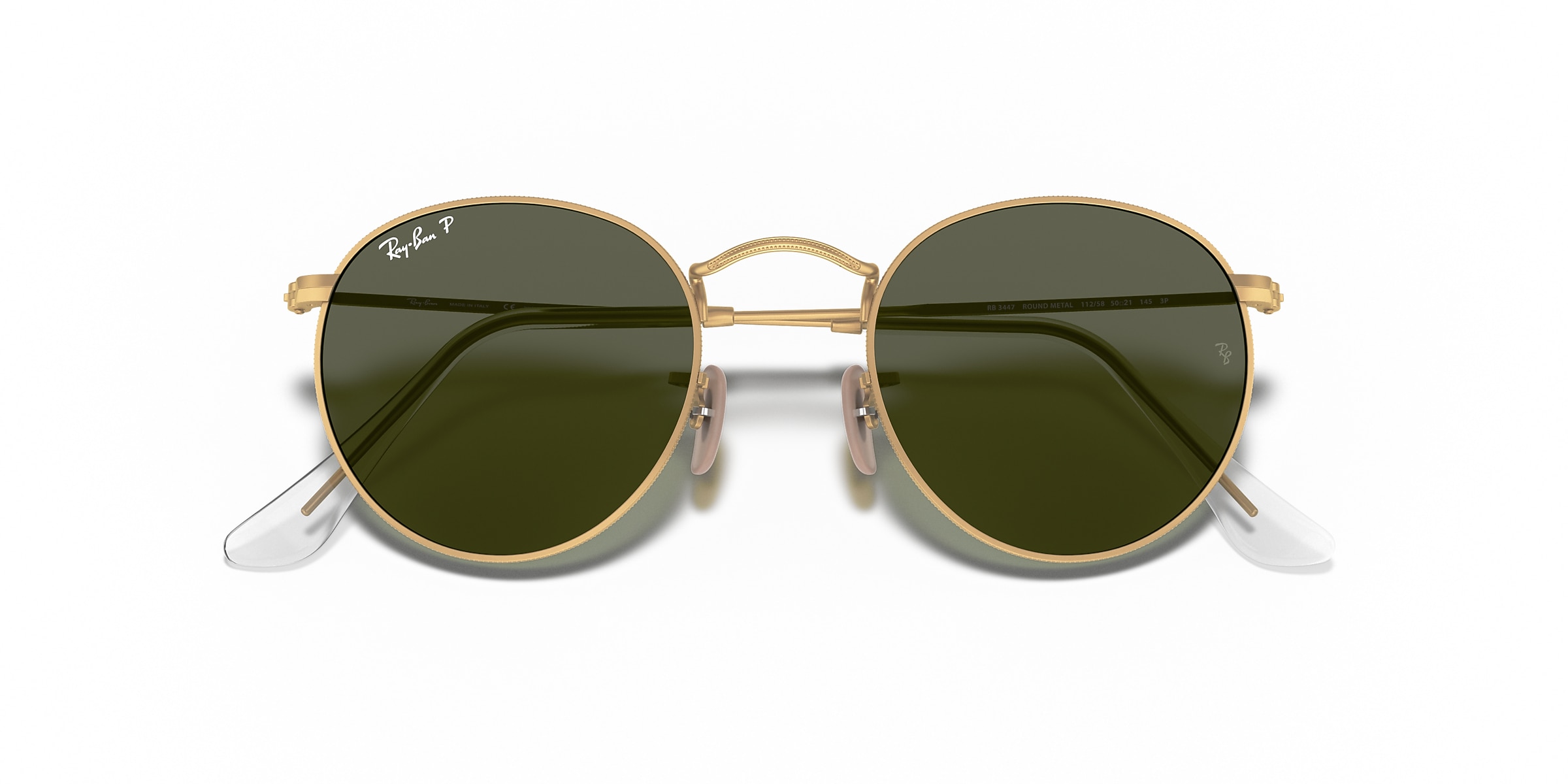 Ray-Ban Sunglasses RB3447 ROUND METAL