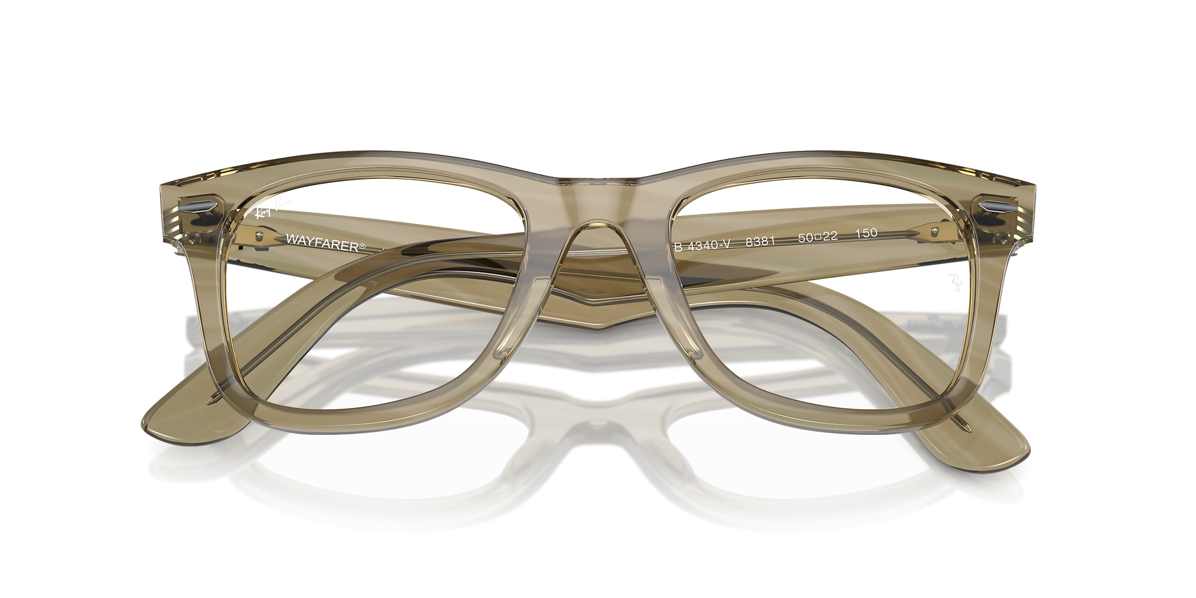 Ray-Ban Glasses RB4340V WAYFARER EASE OPTICS CHANGE