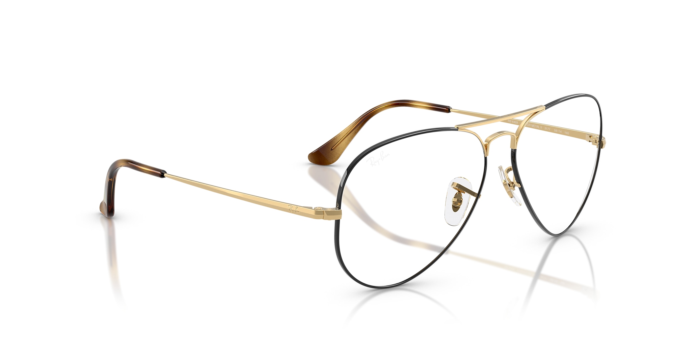 Ray-Ban Glasses RB6489 AVIATOR OPTICS