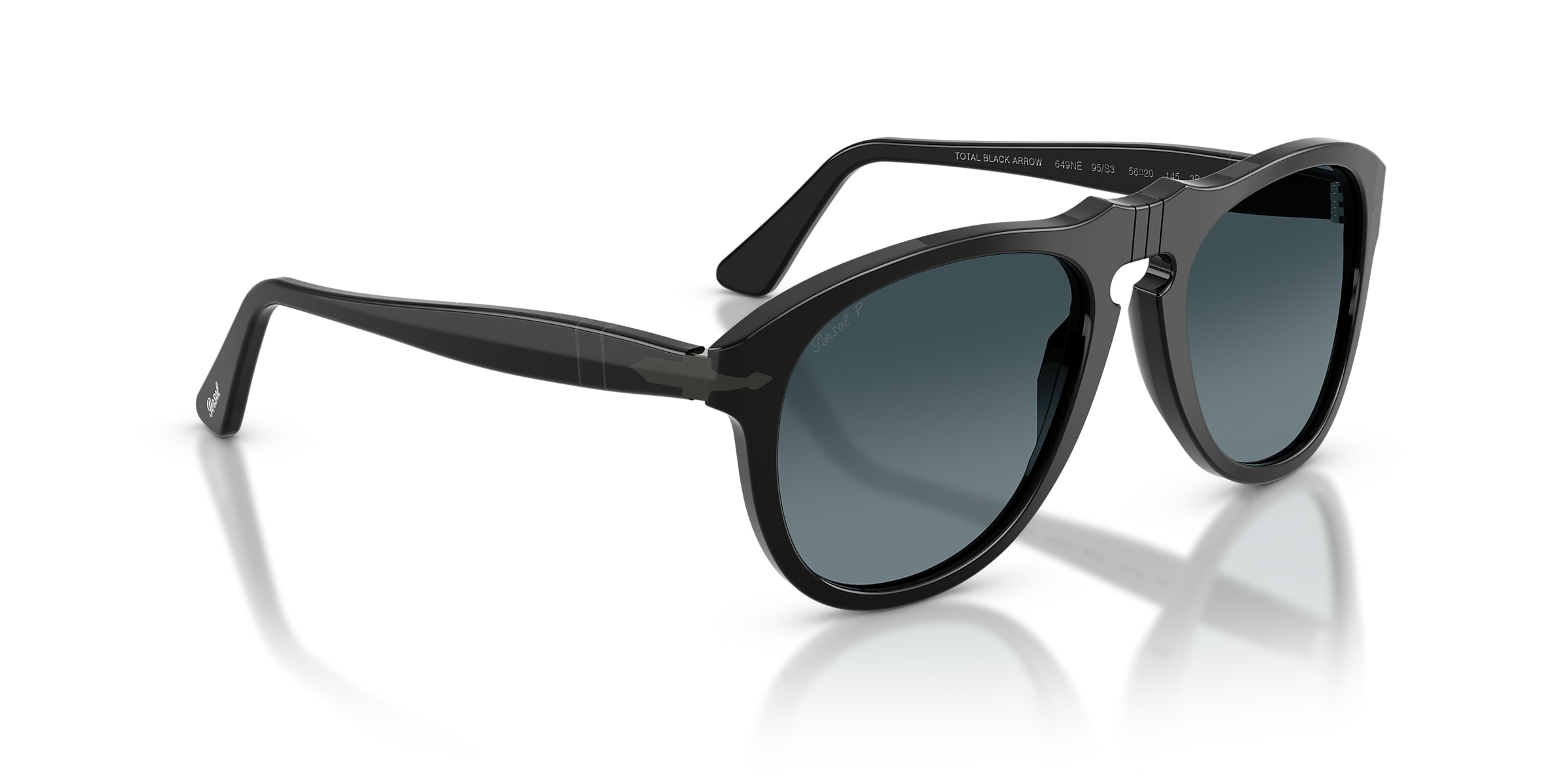 Persol Sunglasses PO0649NE - TOTAL BLACK ARROW