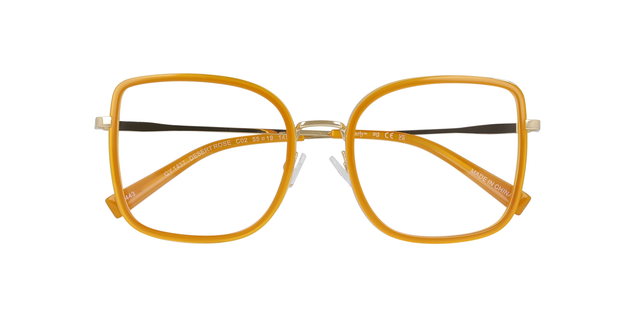 Clearly Glasses DESERT ROSE