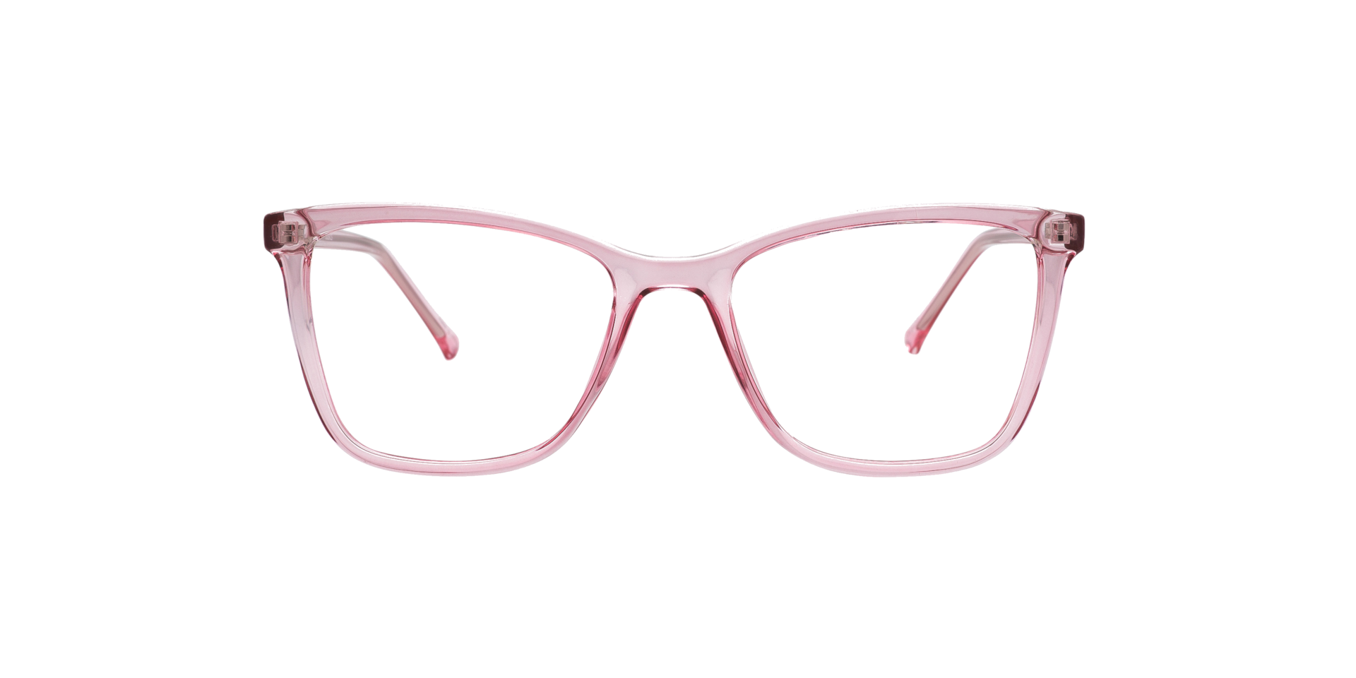 Clearly STRATFORD Transparent Pink, Size: M