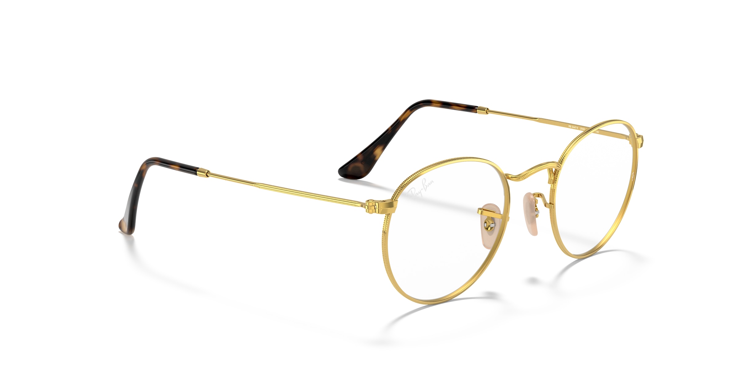 Ray-Ban Glasses RB3447V ROUND METAL OPTICS