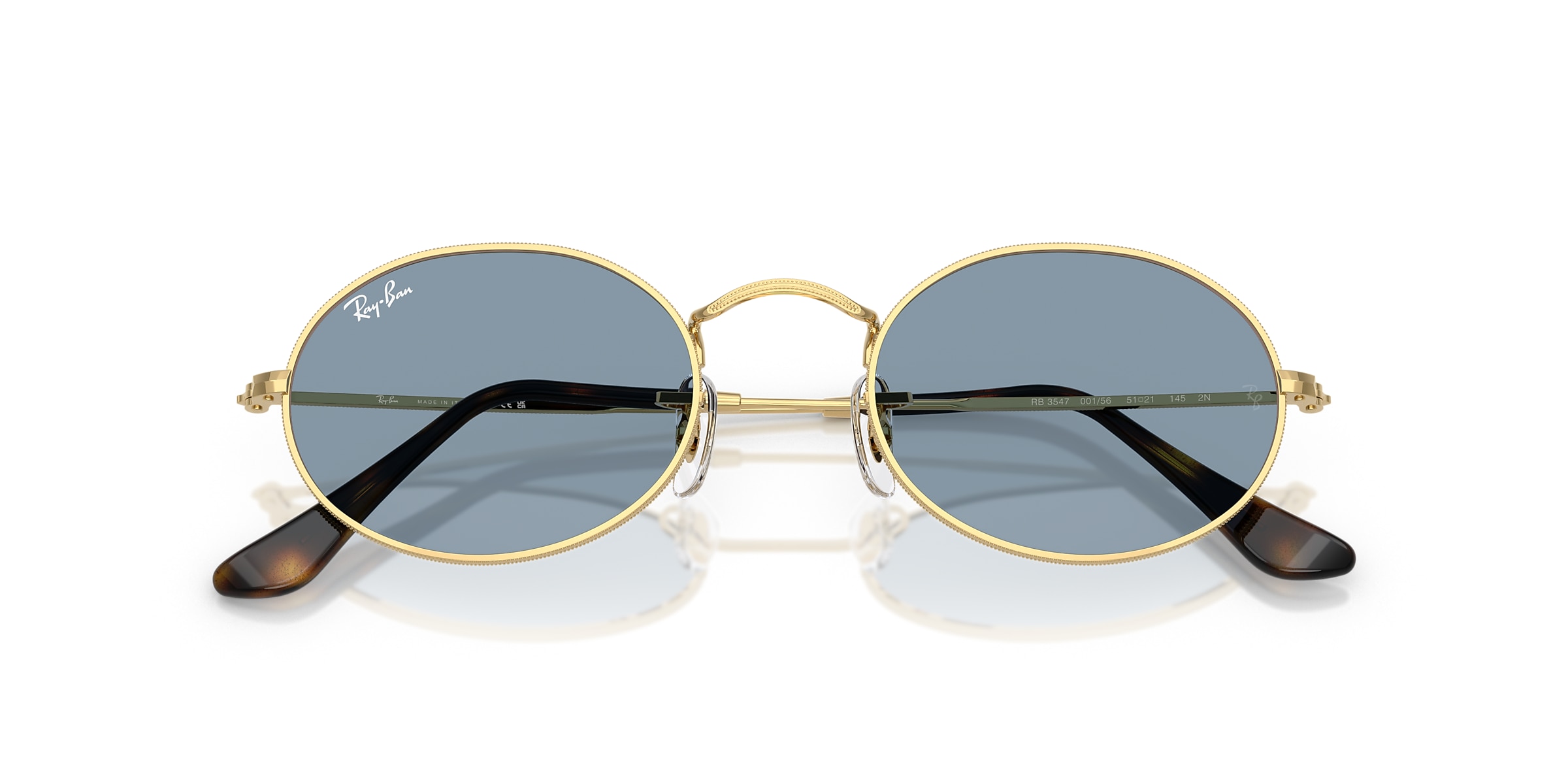 Ray-Ban Sunglasses RB3547 OVAL METAL SUMMER CAPSULE