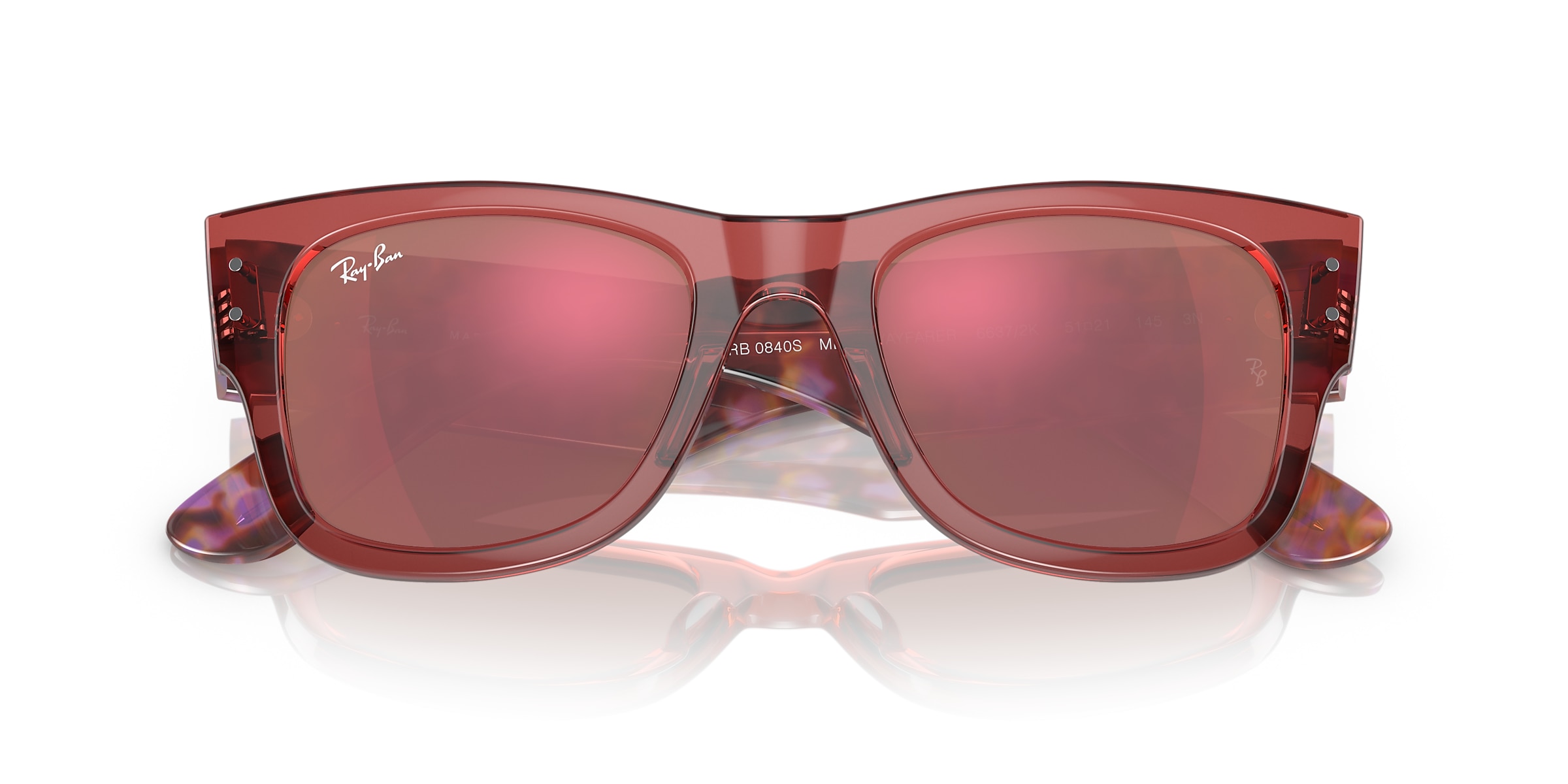 Ray-Ban Sunglasses RB0840S MEGA WAYFARER