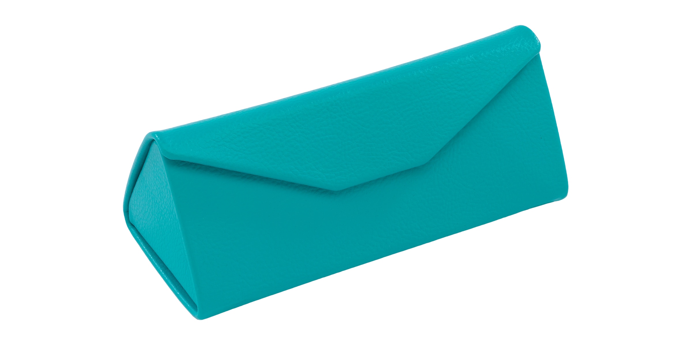 Generics Accessories ANB0005AT TRIANGULAR TURQUOISE GLASSES CASE