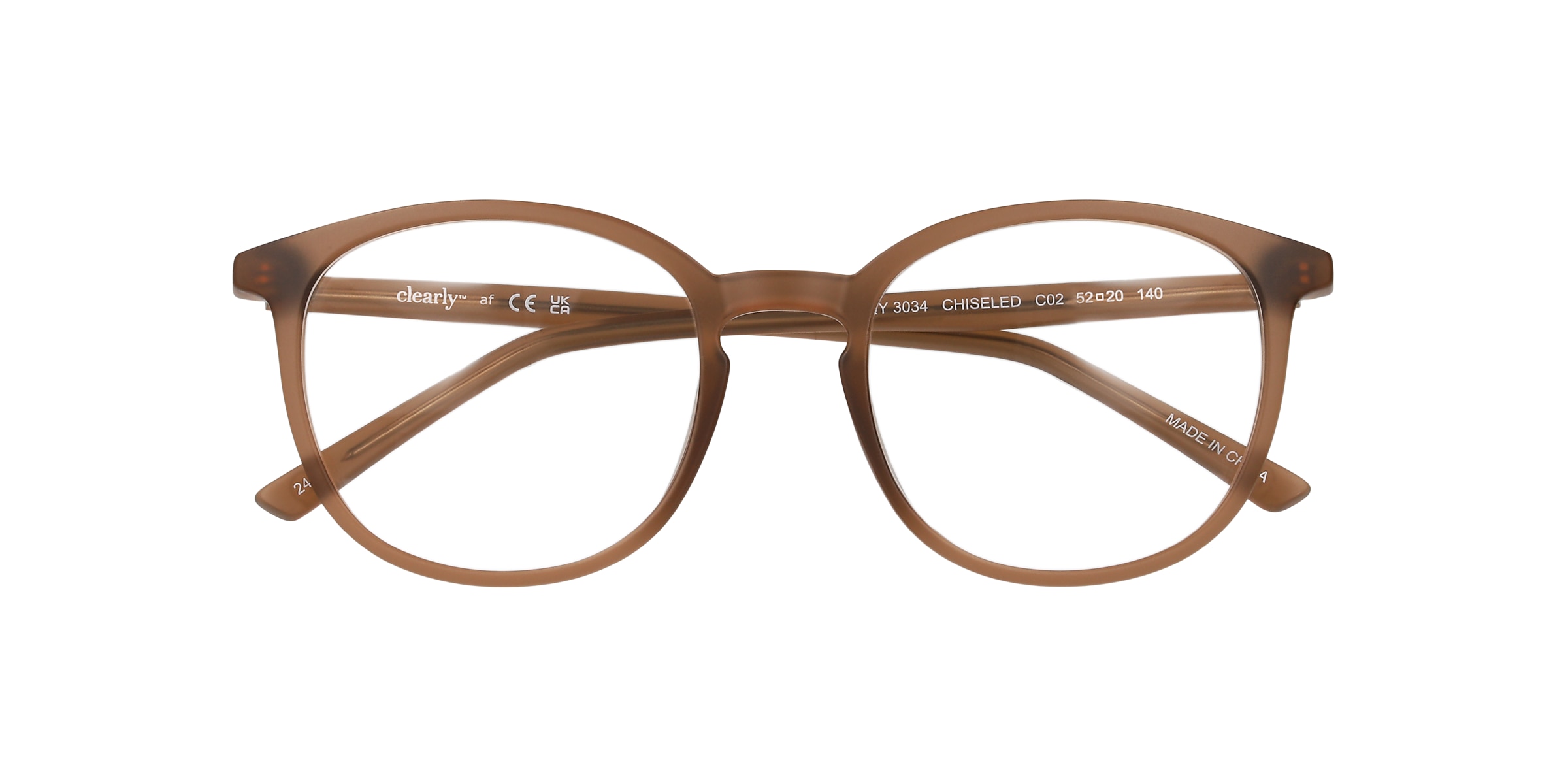 Clearly Glasses CHISELED