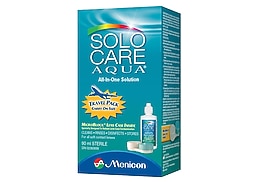 solocare aqua with lenscase 90ml