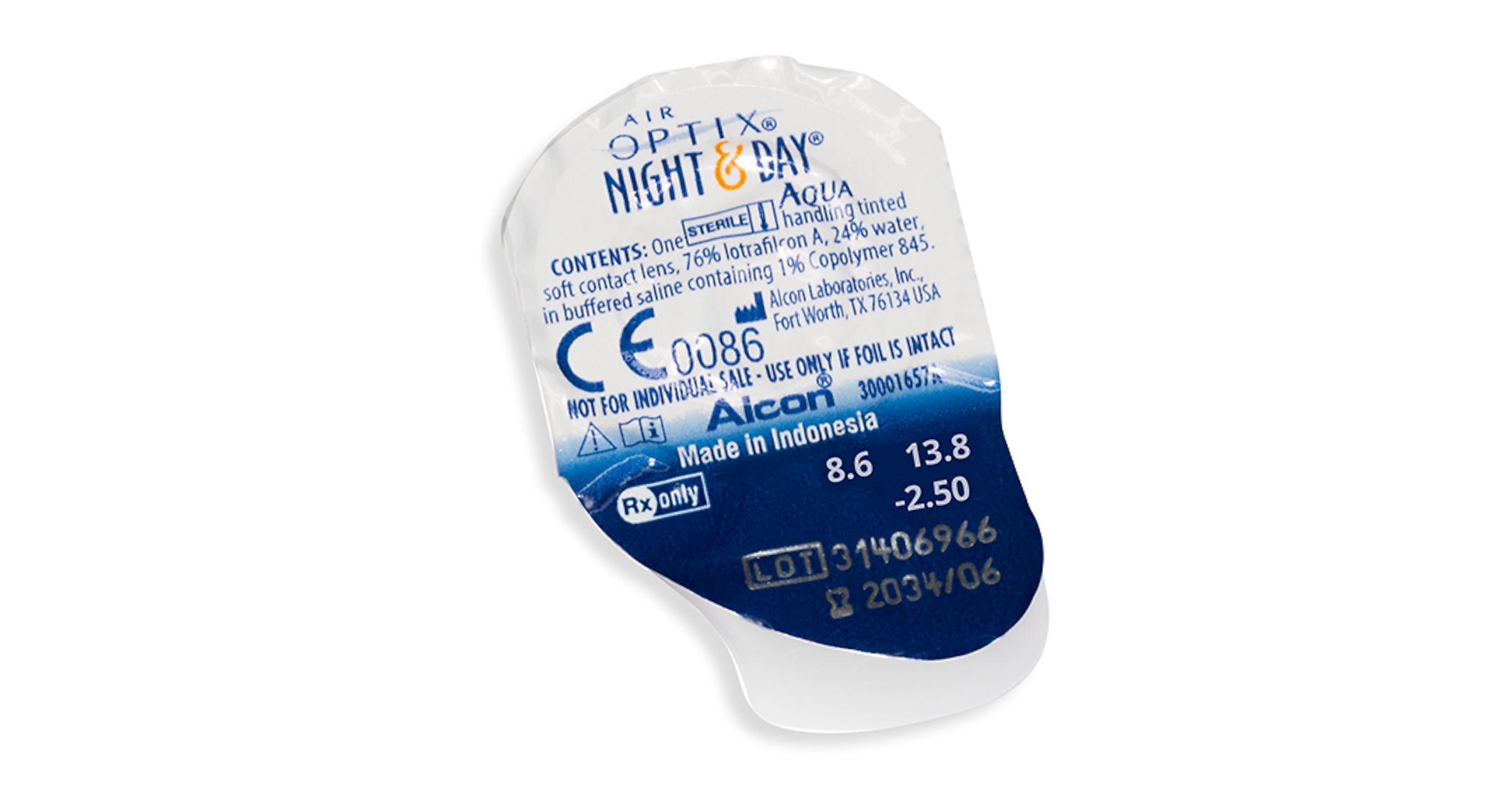 Alcon Contacts AIR OPTIX® NIGHT & DAY® AQUA 6
