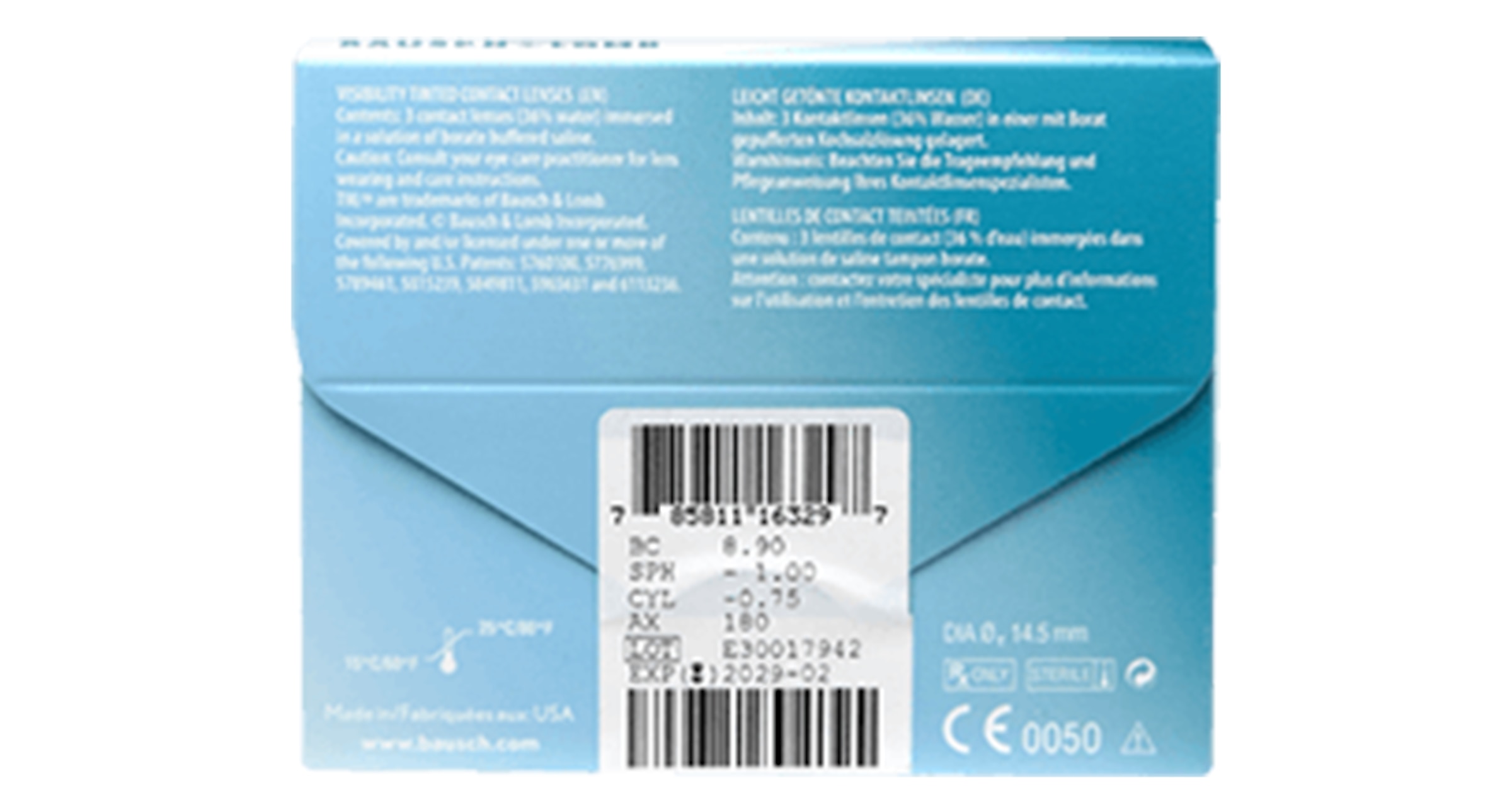 Bausch And Lomb Contacts Purevision2 for Astigmatism 6