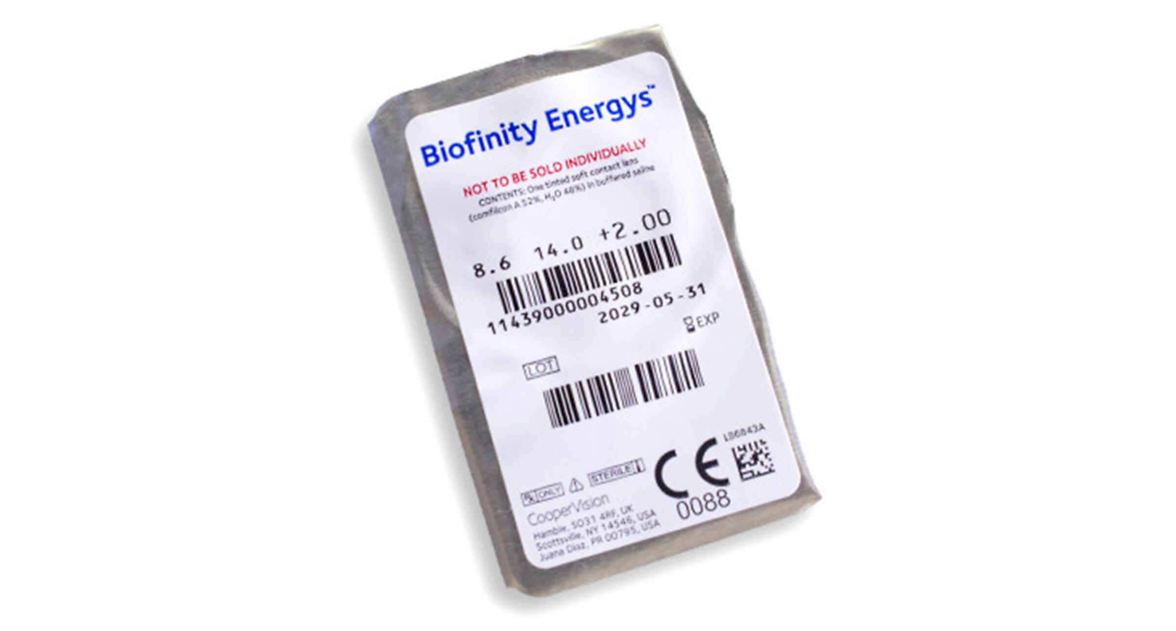Contacts Biofinity Energys 6