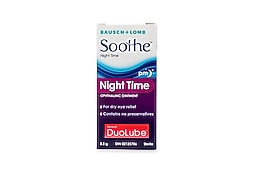 soothe night time eye drops 30ml