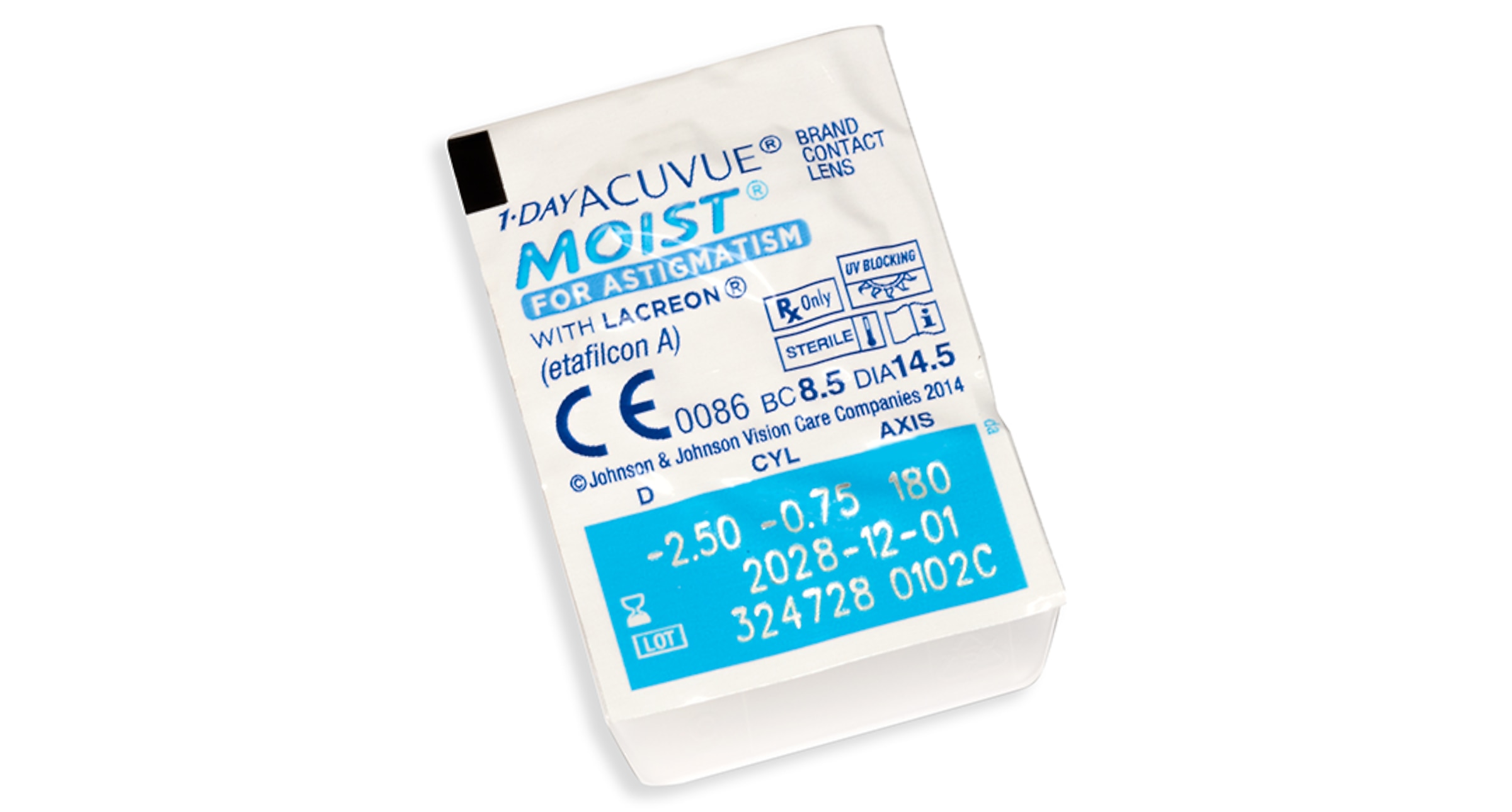 Johnson And Johnson Contacts 1-Day ACUVUE® Moist For Astigmatism 30