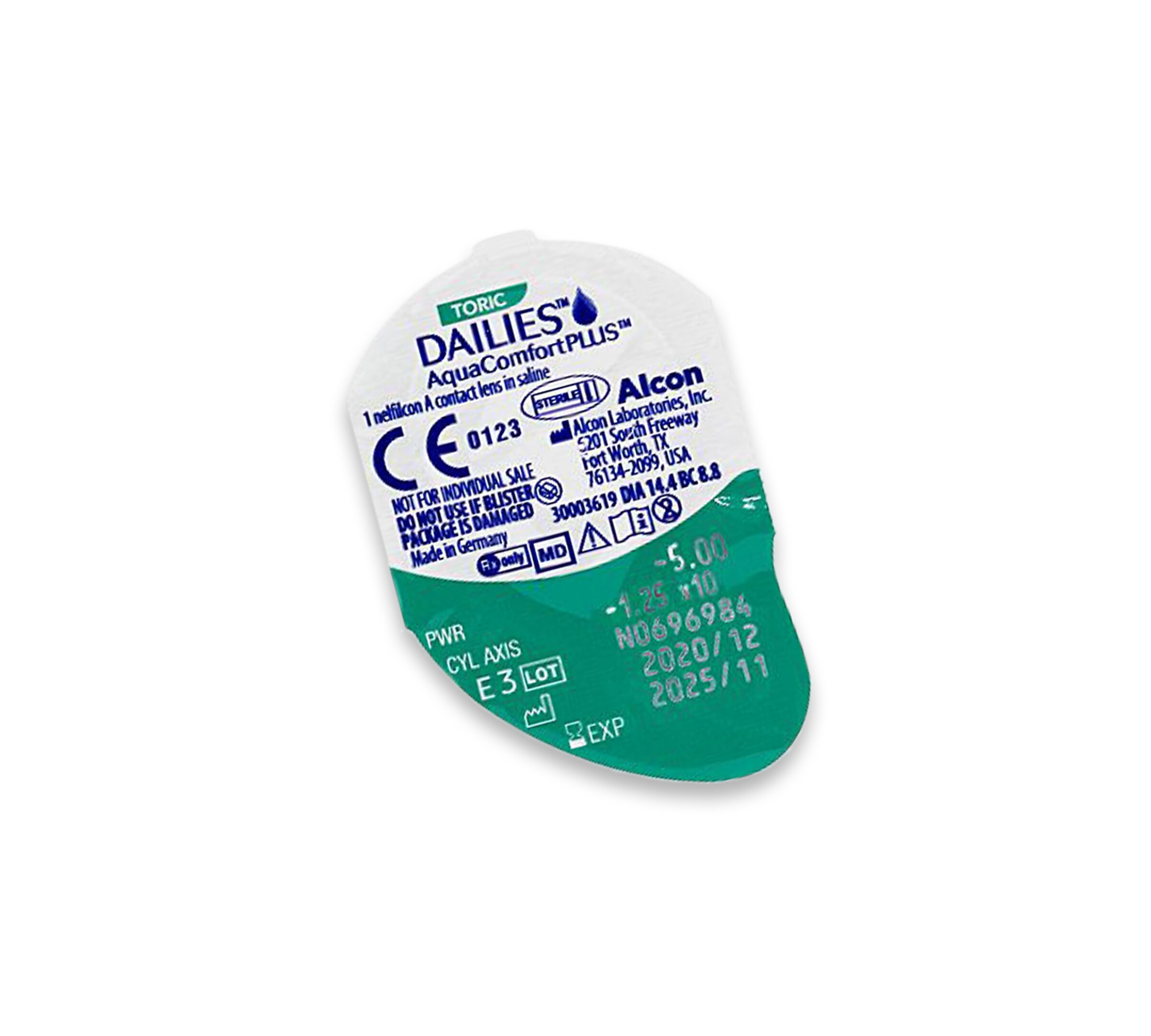 Alcon Contacts DAILIES® AquaComfort Plus® Toric 90