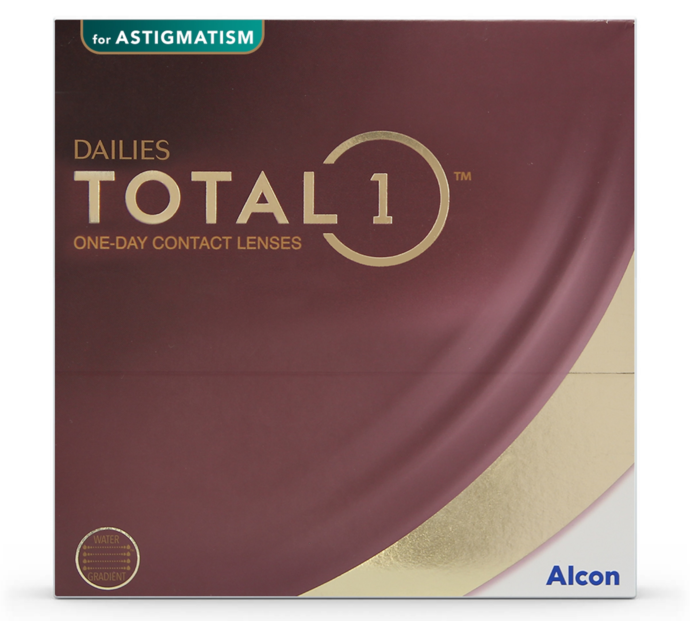 Alcon Contacts DAILIES TOTAL1® Astigmatism 90