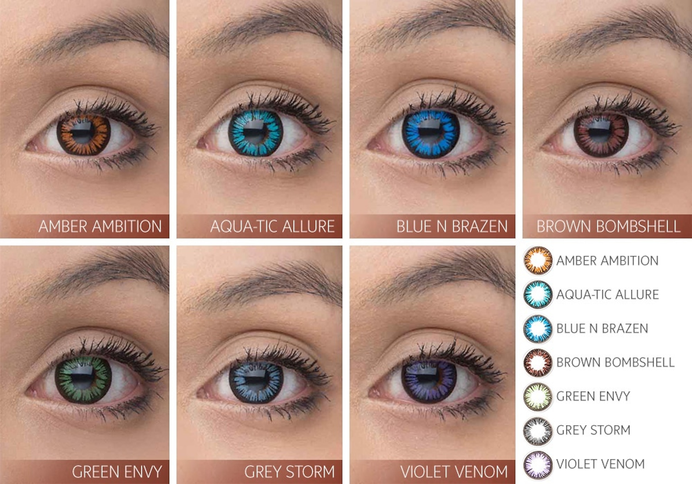 Interojo Contacts Splash of Colors™ 6