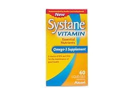 systane vitamin omega liquid gel 60
