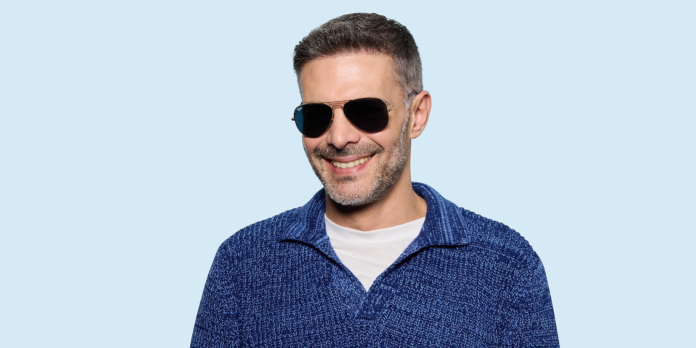 Ray-Ban Sunglasses RB3025 AVIATOR LARGE METAL