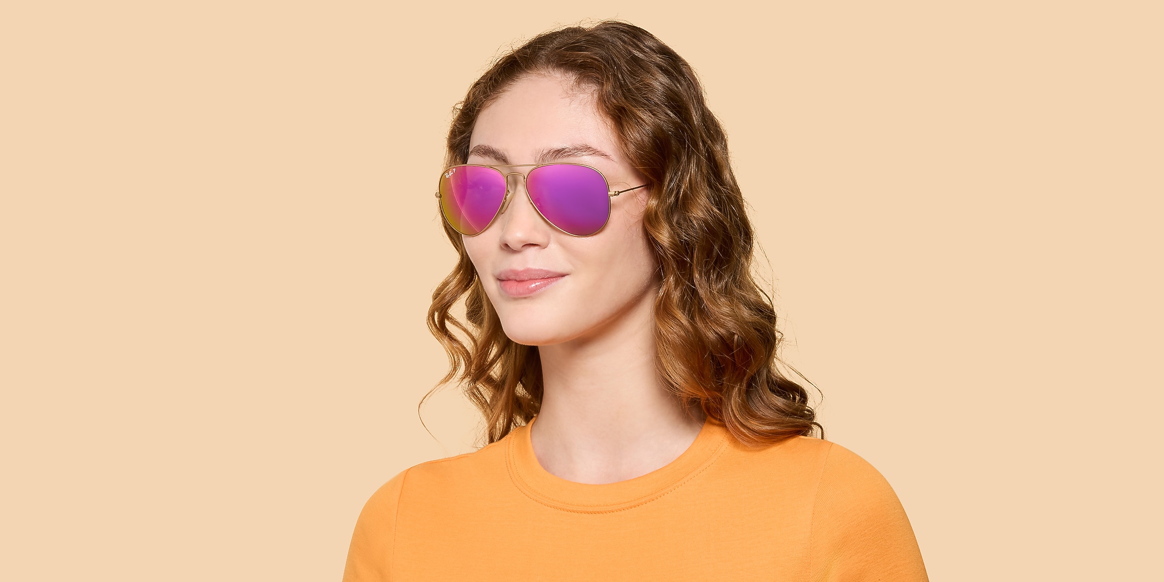 Ray-Ban Sunglasses RB3025 AVIATOR FLASH LENSES