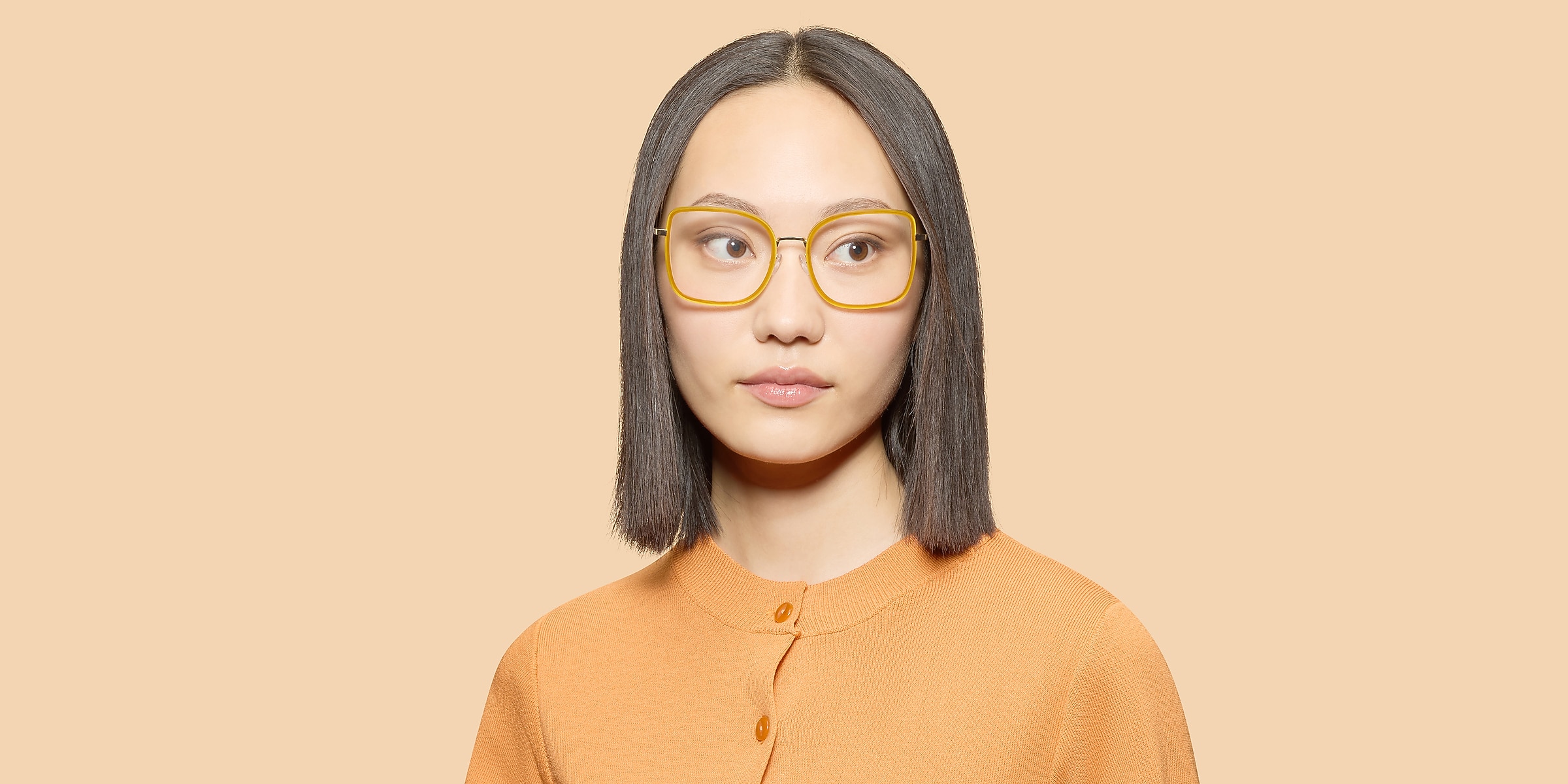 Clearly Glasses DESERT ROSE