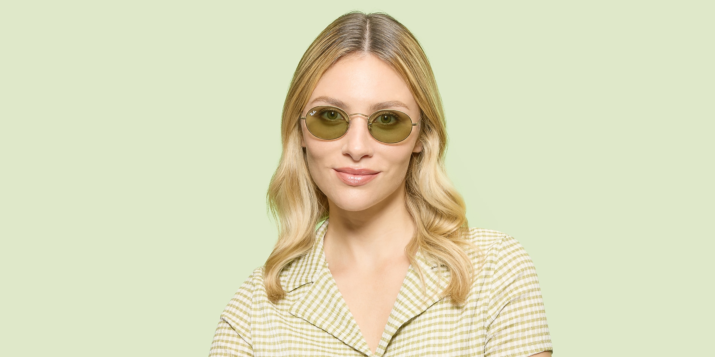 Ray-Ban Sunglasses RB3547 OVAL METAL SUMMER CAPSULE
