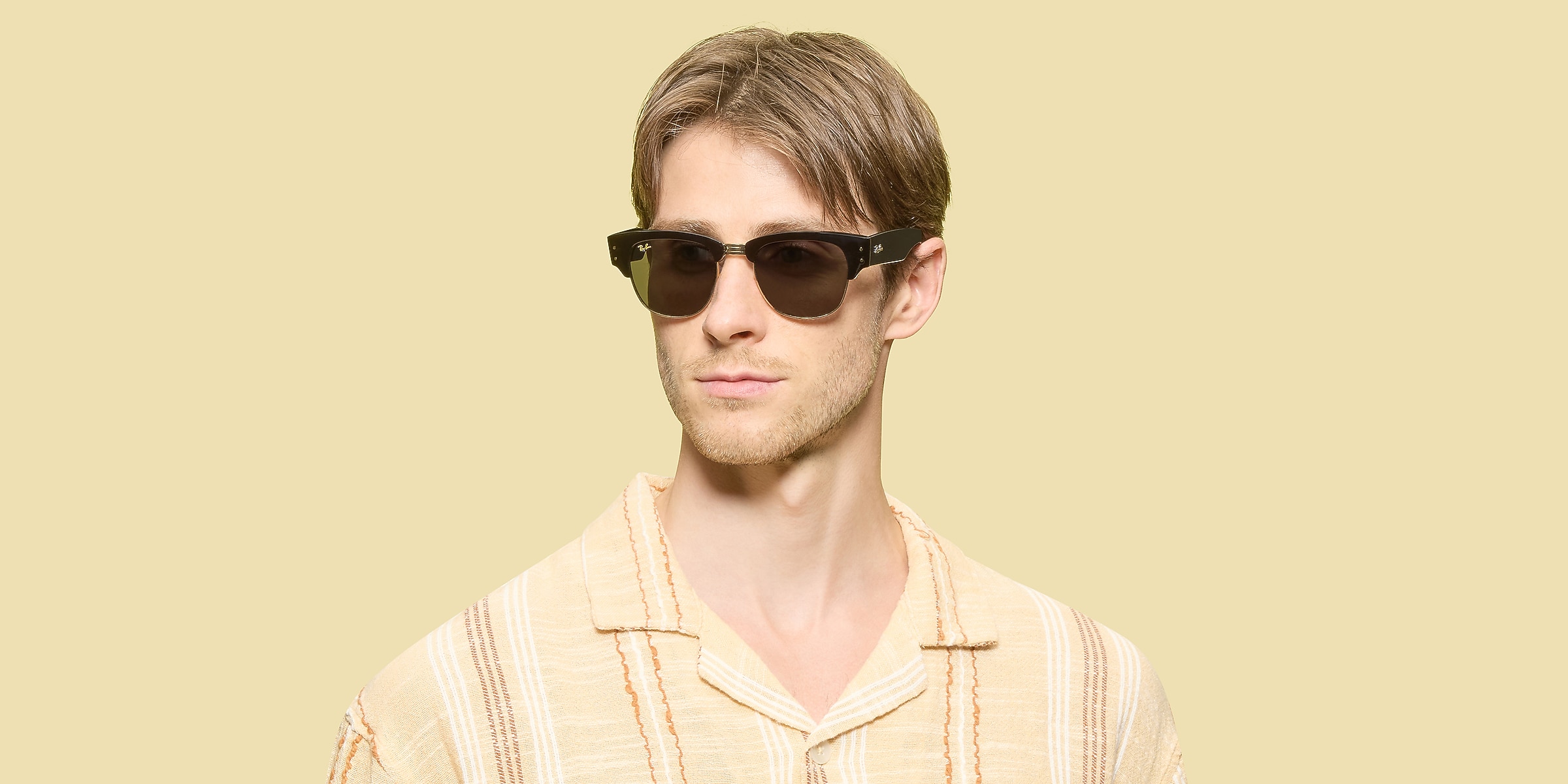 Ray-Ban Sunglasses RB0316S MEGA CLUBMASTER BLACKED OUT COLLECTION