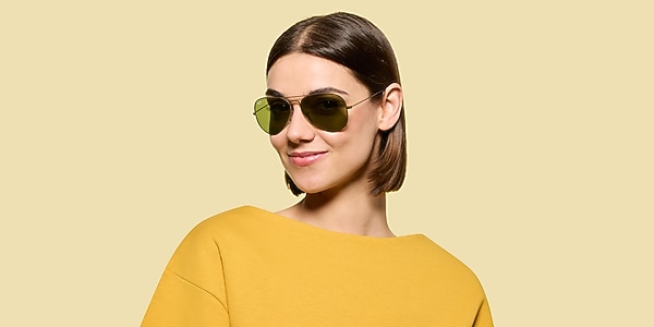 RB3025 AVIATOR LARGE METAL