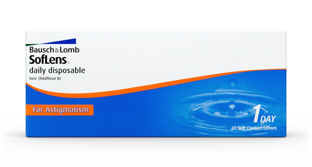 Bausch And Lomb SofLens® Daily Disposable Astigmatism 30, Size: