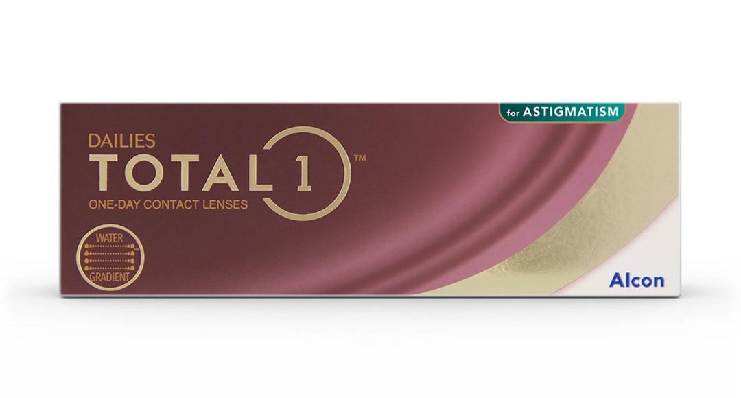 Alcon DAILIES TOTAL1® Astigmatism 30, Size: