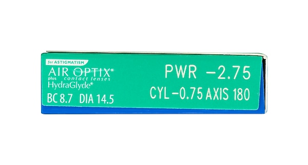 Alcon Contacts AIR OPTIX® Plus HydraGlyde® Astigmatism 6