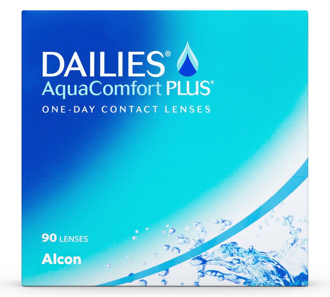 Alcon DAILIES® AquaComfort Plus® 90, Size: