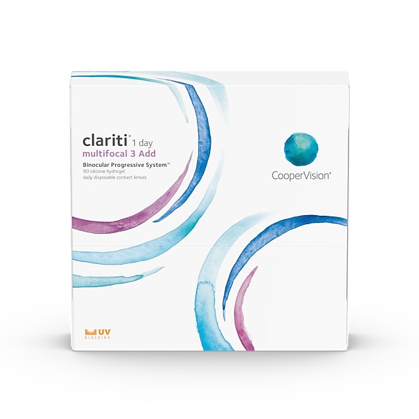 CooperVision Contacts Clariti® 1 Day Multifocal 3 ADD 90