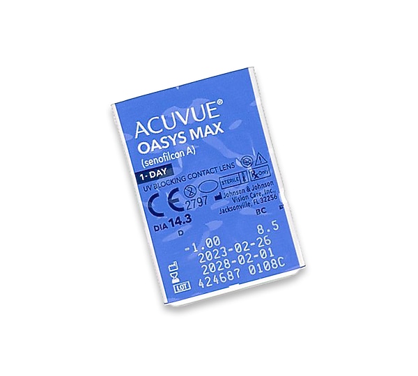Johnson And Johnson Contacts ACUVUE® OASYS MAX 1-Day 90