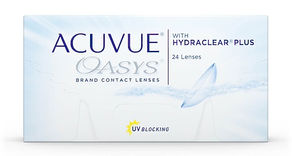 Johnson And Johnson Contacts ACUVUE® OASYS with HYDRACLEAR® PLUS Technology 24