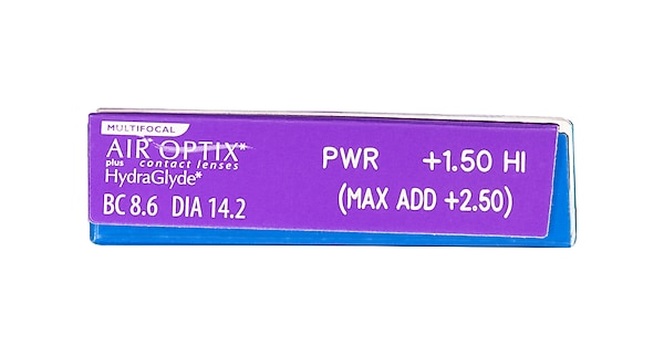 Alcon Contacts AIR OPTIX® Plus HydraGlyde® Multifocal 6