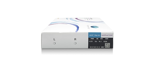CooperVision Contacts Clariti® 1 Day Multifocal 3 ADD 90