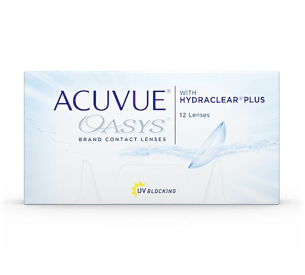 Johnson And Johnson Contacts ACUVUE® OASYS with HYDRACLEAR® PLUS Technology 12