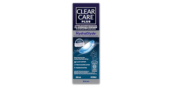 Clear Care® Plus with HydraGlyde® 360 ml
