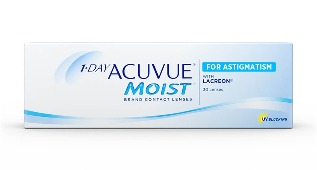 Johnson And Johnson 1-Day ACUVUE® Moist For Astigmatism 30, Size:
