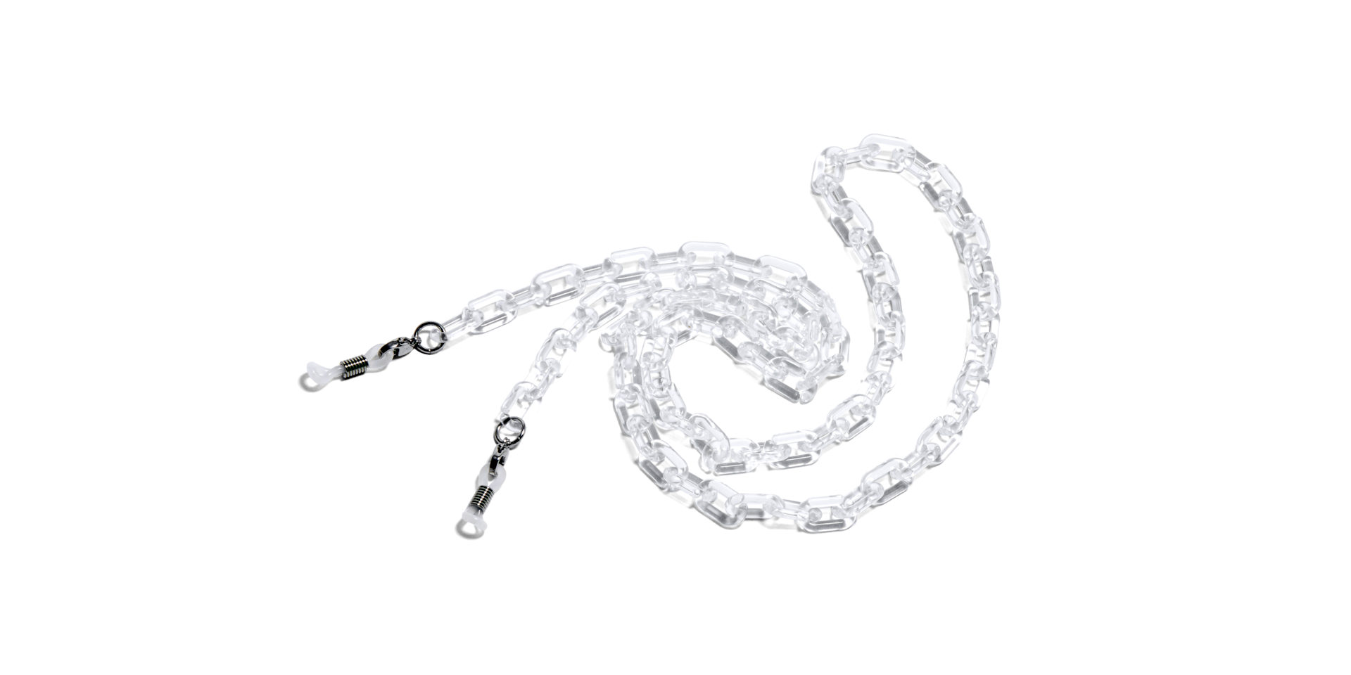 Generics CLEAR EYEWEAR CHAIN White, Size: