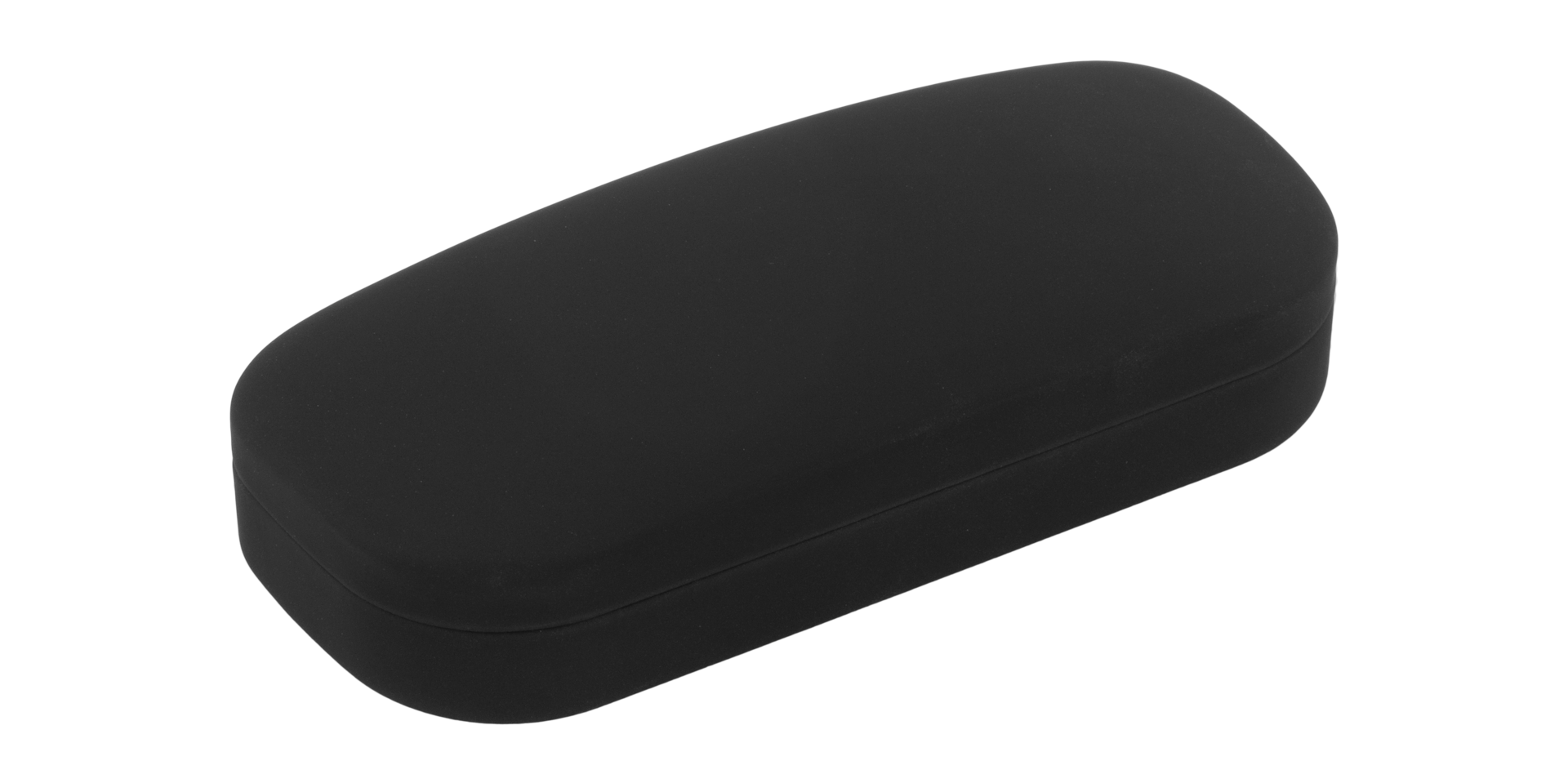 Generics PUFFED BLACK GLASSES CASE, Size: