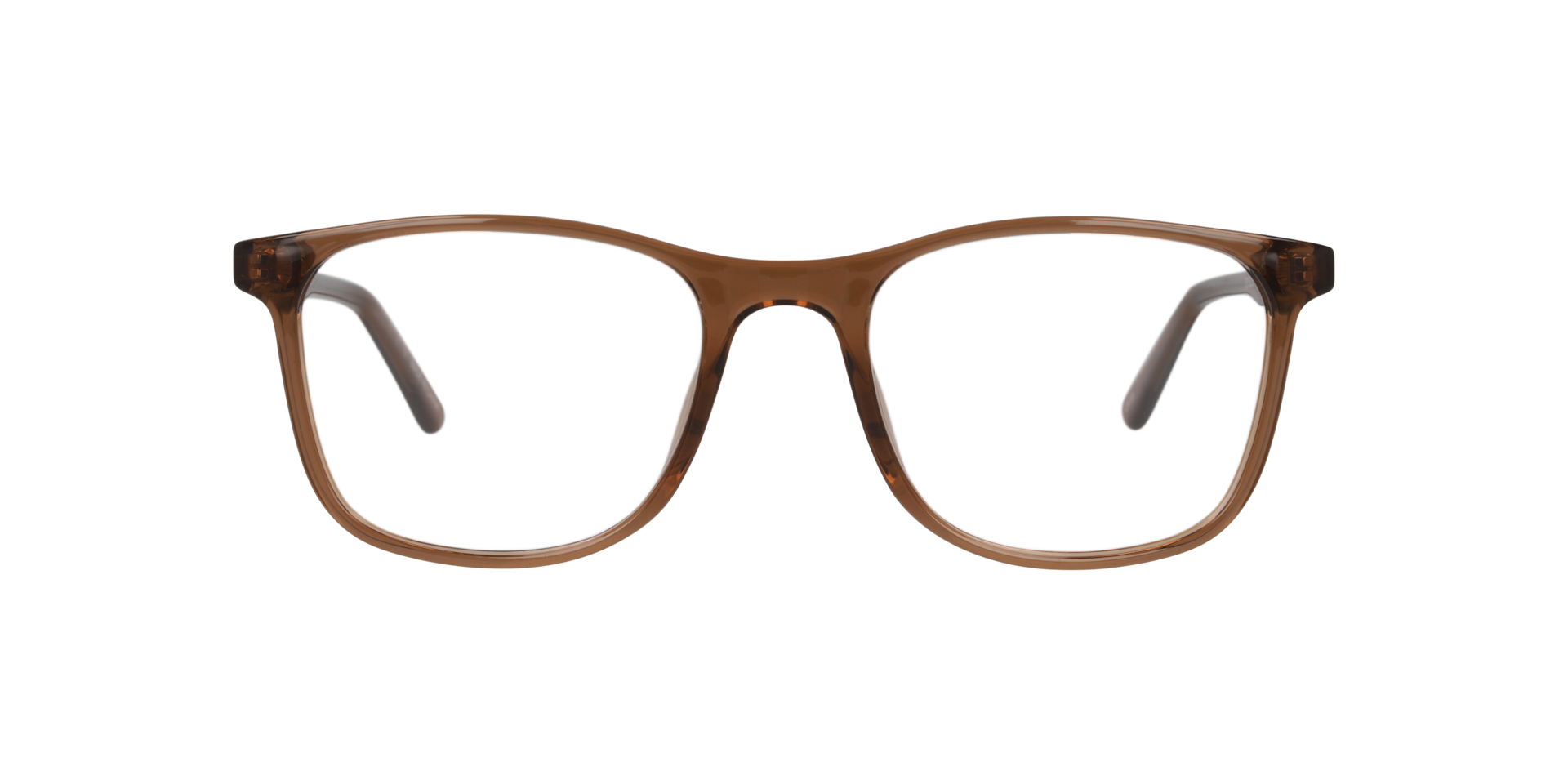 Clearly BLUE SPRUCE Translucent Light Brown, Size: M