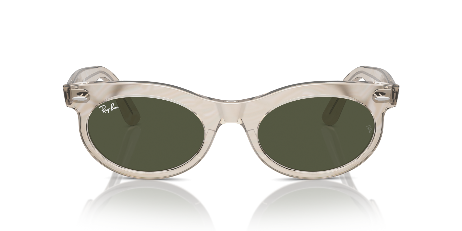 Ray-Ban RB2242 WAYFARER OVAL CHANGE Photo Waves Grey, Size: L
