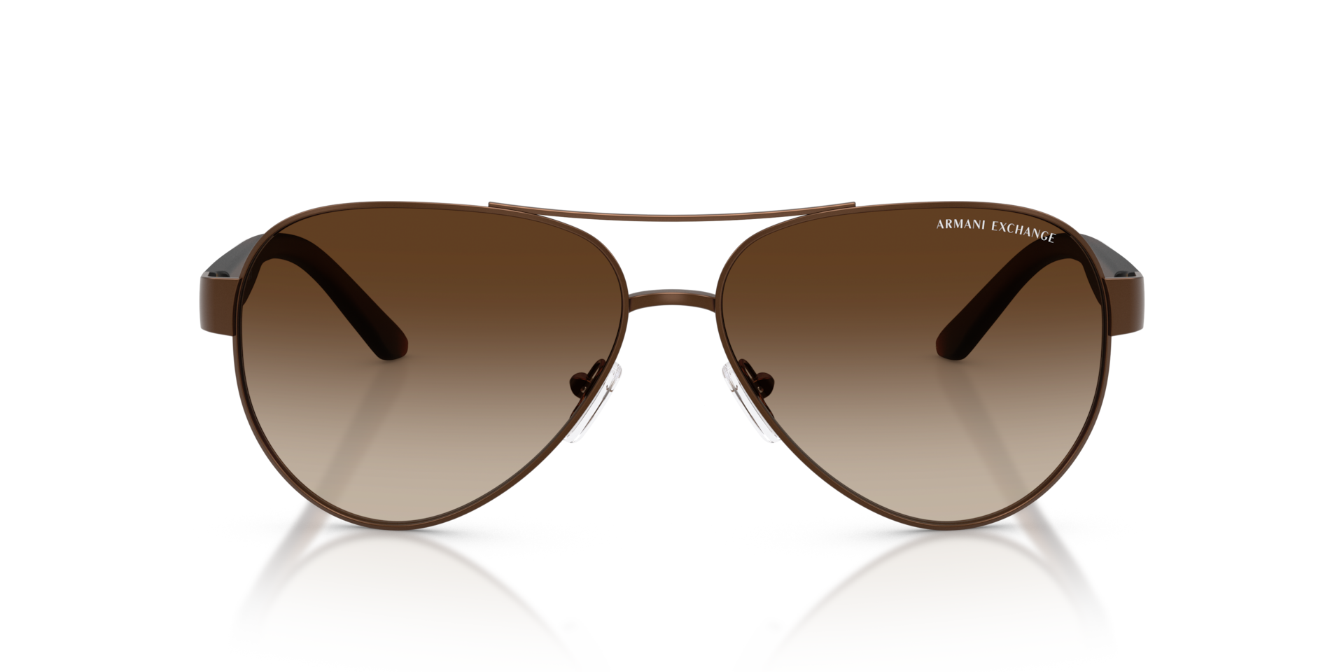 Armani Exchange AX2034S Matte Dark Brown, Size: L