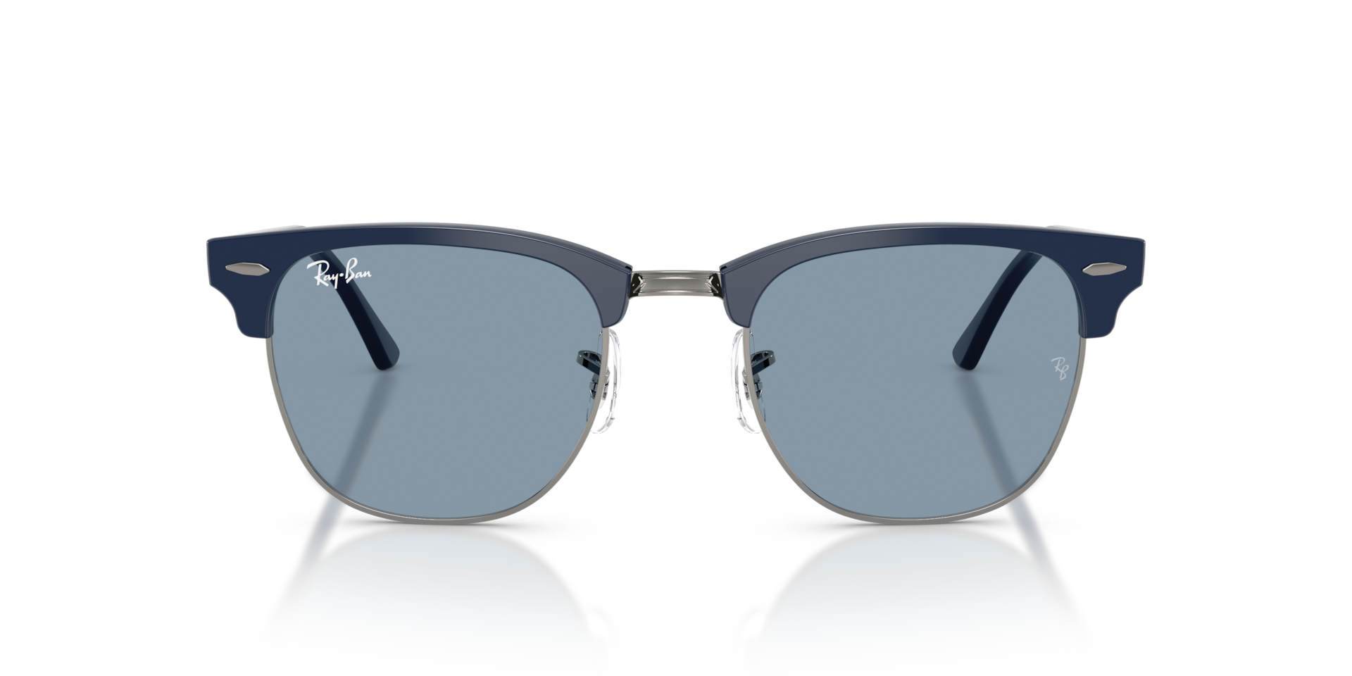 Ray-Ban RB3016 CLUBMASTER CLASSIC Blue & Gunmetal, Size: L