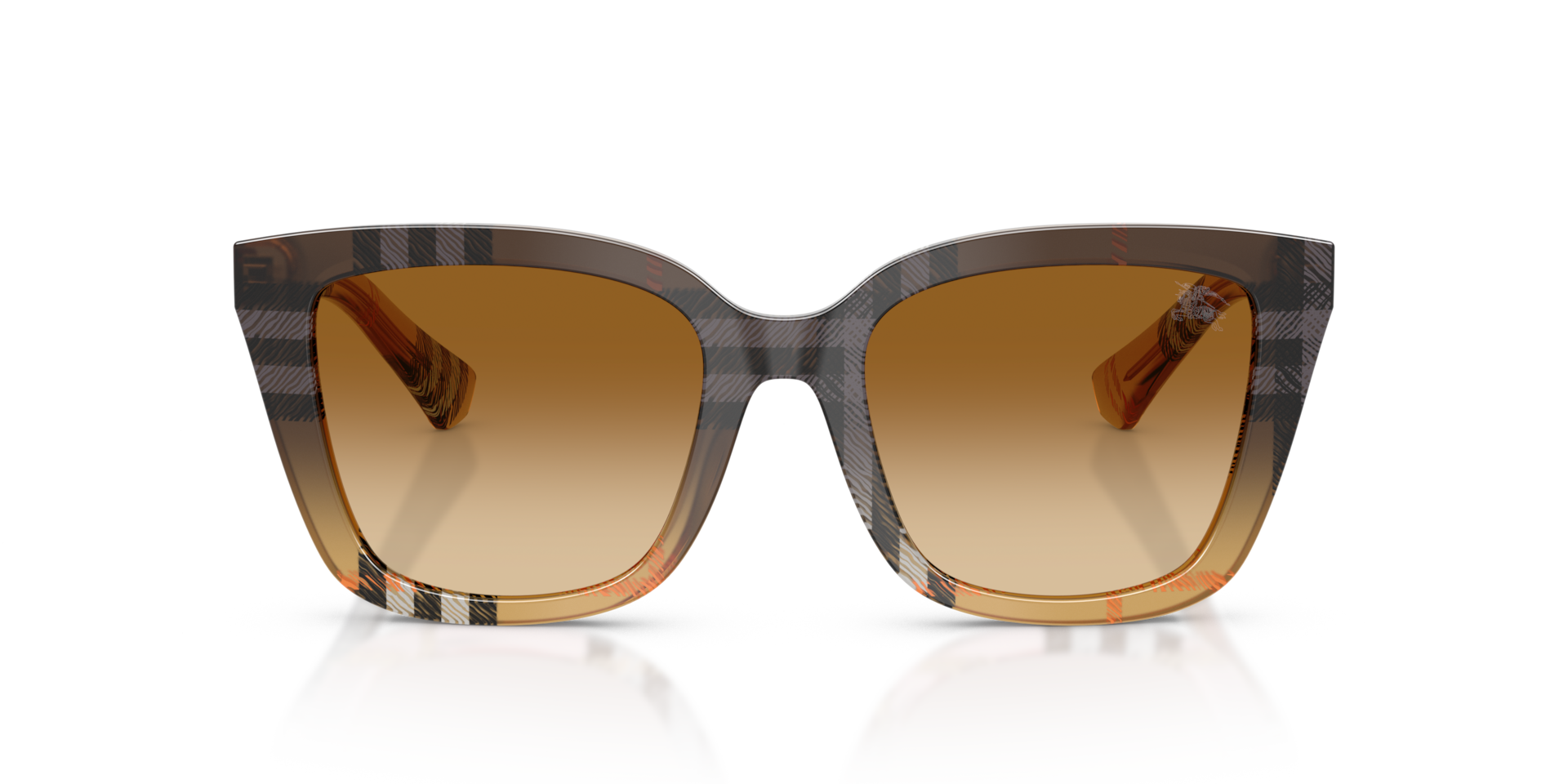 Burberry BE4487 Check Gradient Sand, Size: M